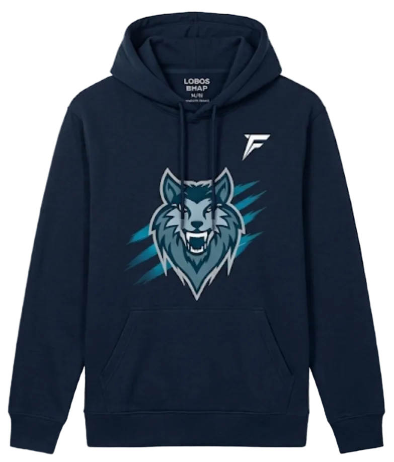 Hoodie Esencial Lobos Puebla