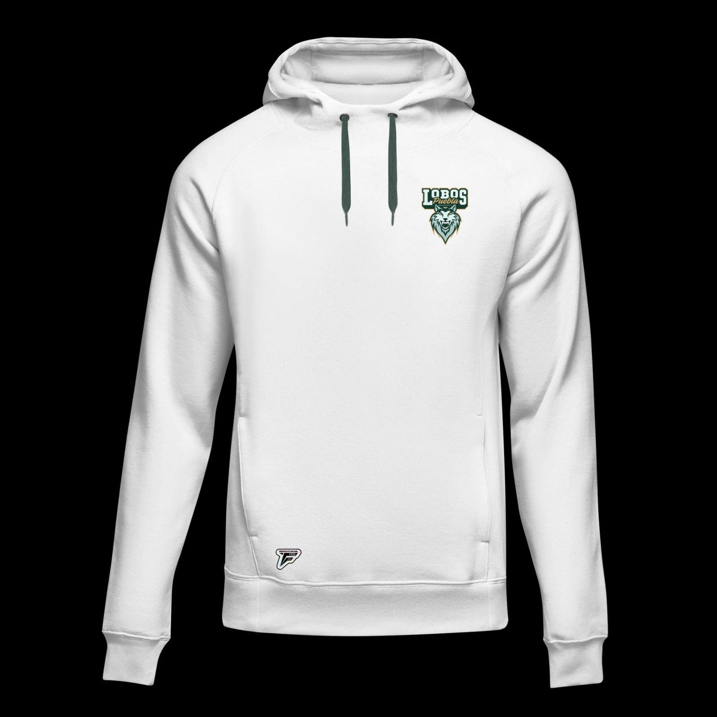 Hoodie Esencial Lobos Puebla Blanca